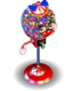 Gumball Swivelhands as it is placed.