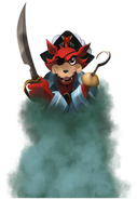 Captain Foxy's Cutout.