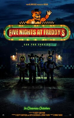 Custom FnaF 2 movie poster : r/Dawko