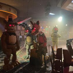 Why FNAF Movie's Foxy Animatronic Was an Issue on Set