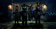 Bonnie, Freddy, Chica, and Foxy seen in the second poster.