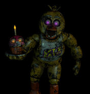 Chica's render in the AR trailer.