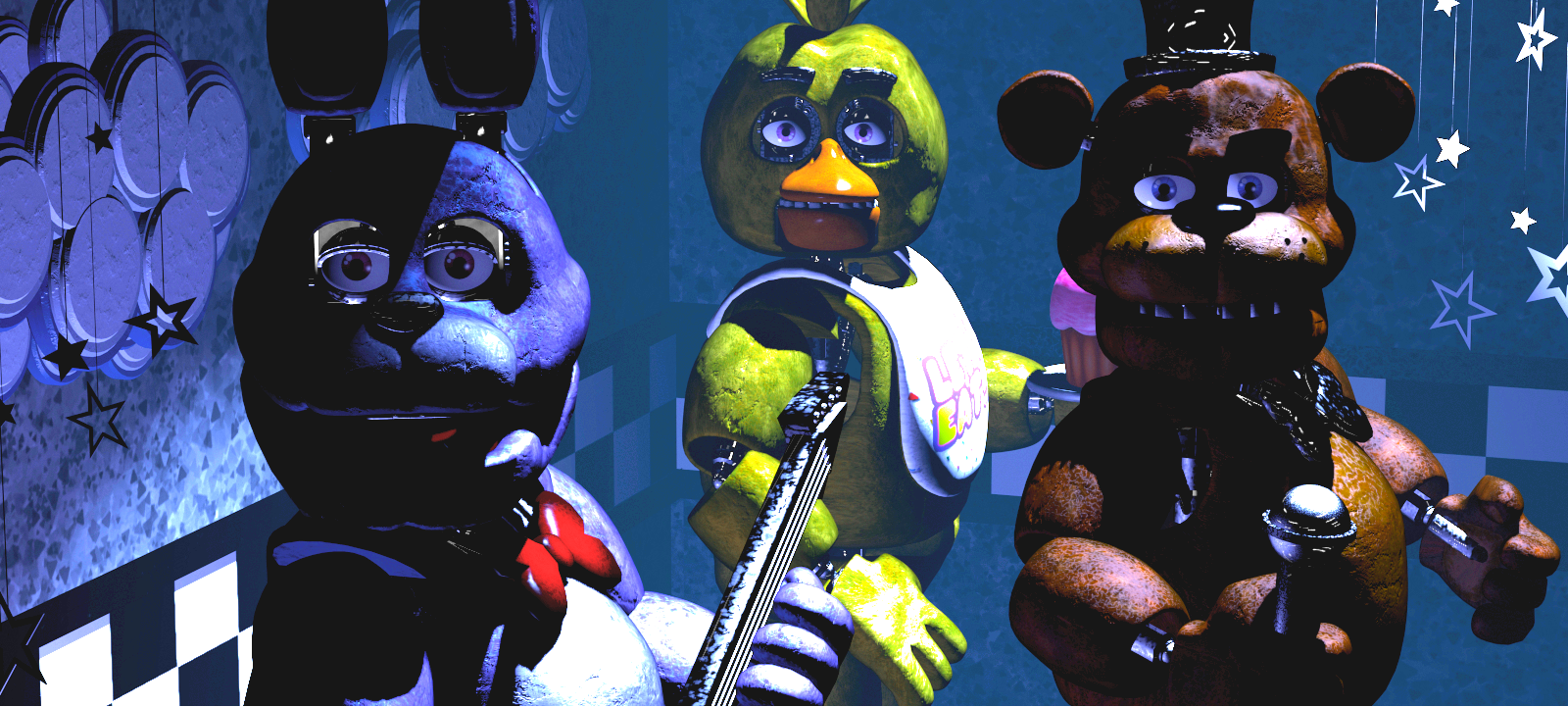 ◽Ficha de cada animatronic de FNAF 1 os principais◽