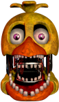 Withered Chica's icon on the Vent Monitor.