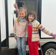 Abby hanging out with Young Vanessa