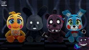 FNaF 2 Youtooz plushies reveal promo.