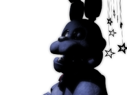 Bonnie w przed nocnej scence we FNaF2