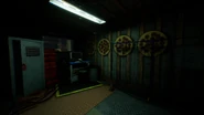 Mockup Restroom Hallway.