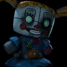 scrap baby plush fnaf