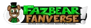 A POPGOES themed Fazbear Fanverse logo seen in Clickteam's release of POPGOES Evergreen's Updated Gameplay Preview on YouTube.