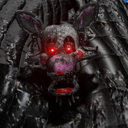 Mangle's head in the Blob.