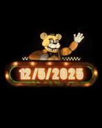Five Nights at Freddy's 2 release date teaser, animated.