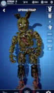Animación de Springtrap en el Taller.