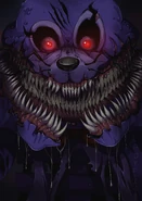 A Twisted Bonnie artwork posted on LadyFiszi's Deviantart.