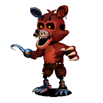 Nightmare foxy juguete top
