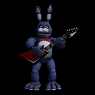 Bonnie's cutout from the Fazerblast: FNaF 1 level.