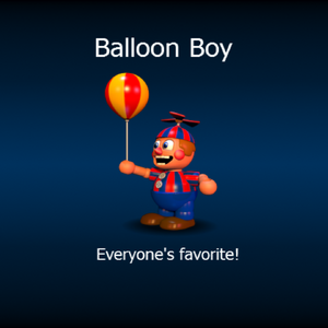 Balloon Boy Fw Five Nights At Freddy S Wiki Fandom This is a great site to play all full version of five night at freddy's games online. balloon boy fw five nights at
