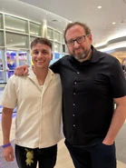 A photo of Rexter and Scott.