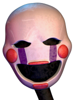 UCN Withered Chica in ventilation transparent background PNG