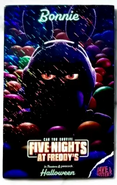 Dave and Busters x Five Nights at Freddy's Bonnie card.