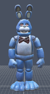 Snapchat lens Bonnie 3D scanned model.