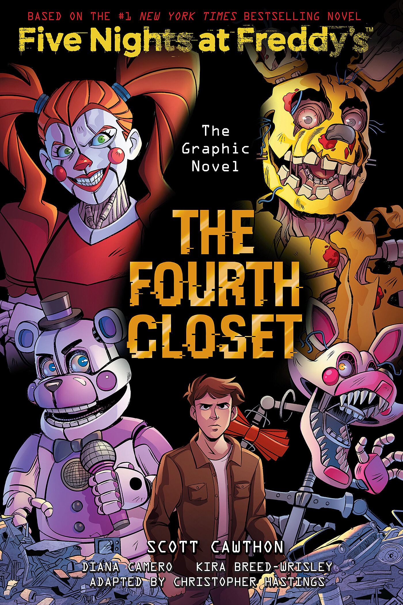 Five Nights At Freddy S The Fourth Closet The Graphic Novel Five Nights At Freddy S Wiki Fandom