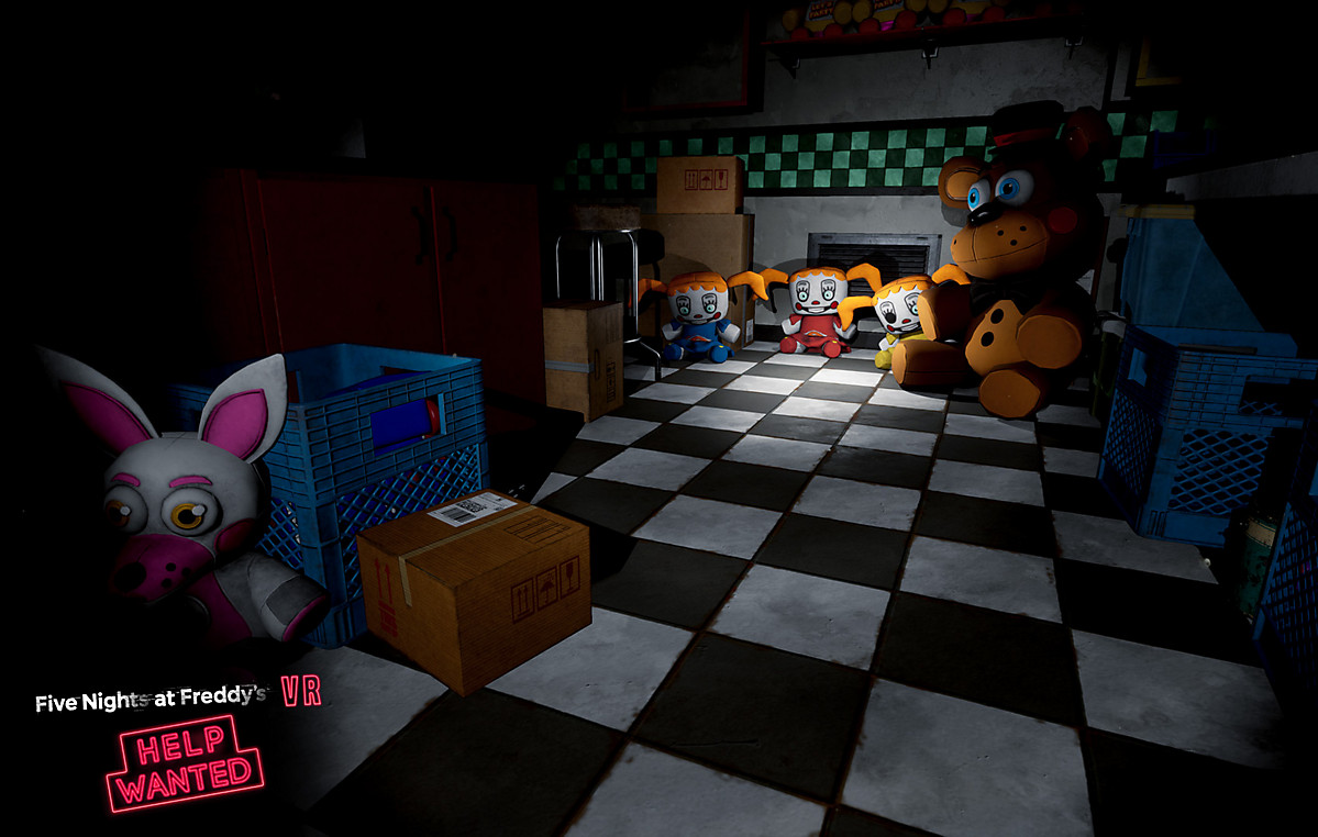 Five Nights at Freddy's Darker Rooms Alpha 1.4 [REMASTERED