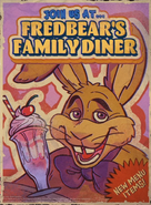Póster promocional de "Fredbear's Family Diner" en Five Nights at Freddy's: Security Breach.