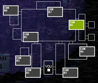 Map, Five Nights at Freddy's Wiki