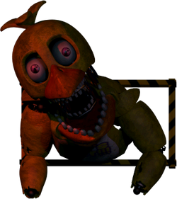 Withered chica artwork | Sticker