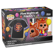 Balloon Foxy shirt and Flocked Funko POP! set.