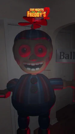 FNaF2Snapchat BalloonBoy