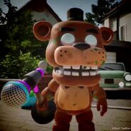 Freddy's Zombie variant as seen in Funko Fusion's World Zombie Day video.