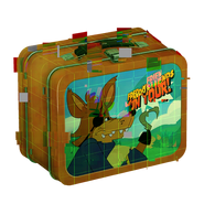 The collectible AR Foxy lunchbox.