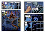 A preview page for Submechanophobia in the canceled Tales from the Pizzaplex Graphic Novel Collection Vol. 2, featuring a Freddy head on the shelf.