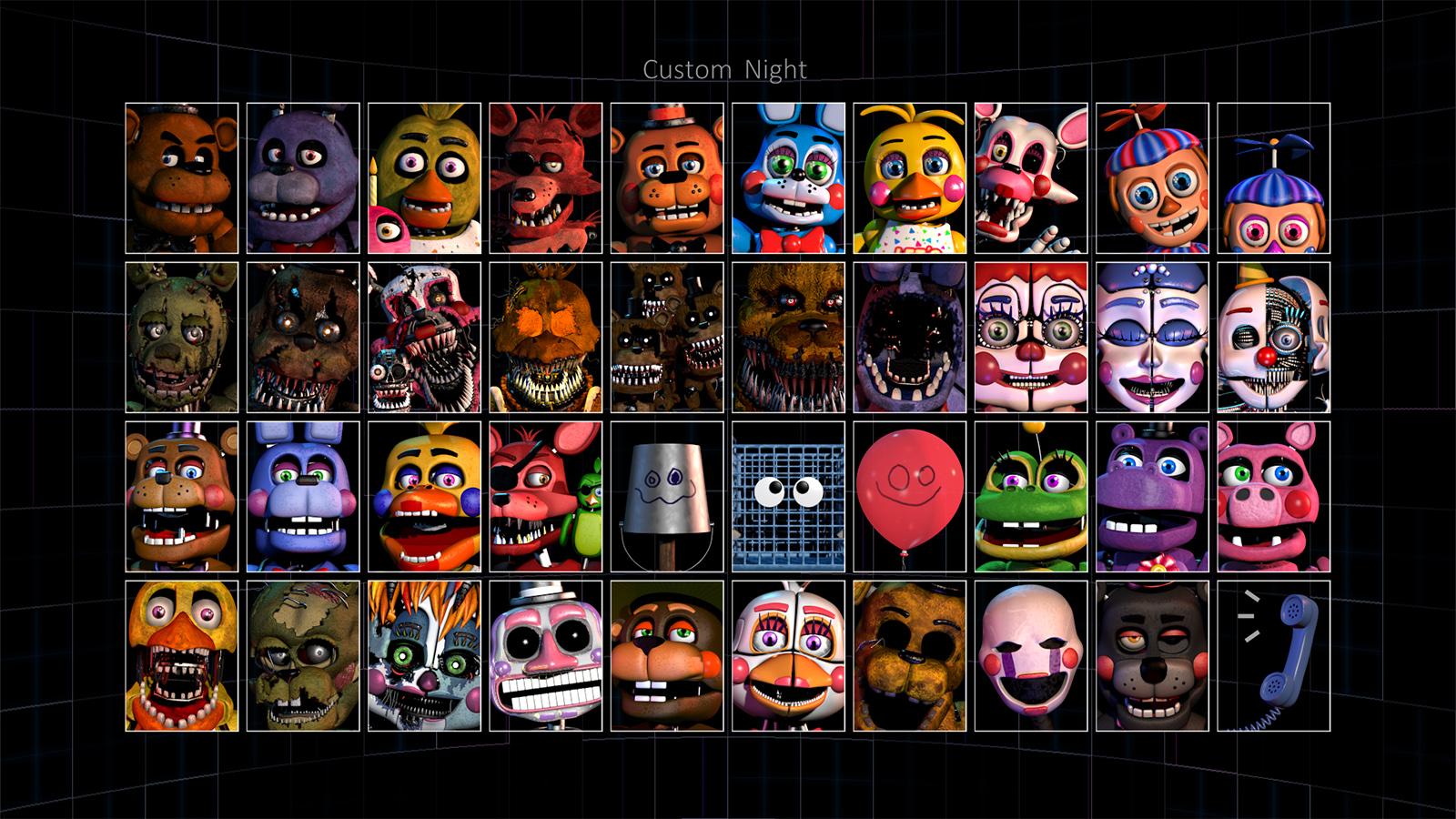 Coksi🌱 on X: the nightmare gang's all here #fnaf #fnaf4