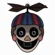 False Balloon Boy sticker.