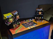 Toy Bonnie Figure, watch, keychain, & Suction cup jumping toy