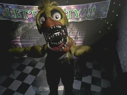 FNaF2 - Party Room 2 (Chica - Iluminado).png (618 kB) Party Room 2 con Chica en la sala con la luz encendida.