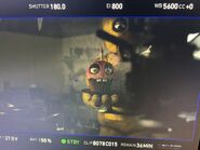 Filming the kitchen scene.