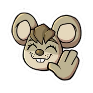 Waving Manora sticker.