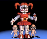 Makingoff14Bab.png (282 kB) Algunas Bidybabs junto a Circus Baby en los extras del juego.