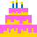 Cake from the Happiest Day minigame.