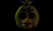An eyeless Chica from the teaser trailer.