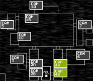 CAMs 4A (East Hall) and 4B (East Hall Corner) selected on the map.