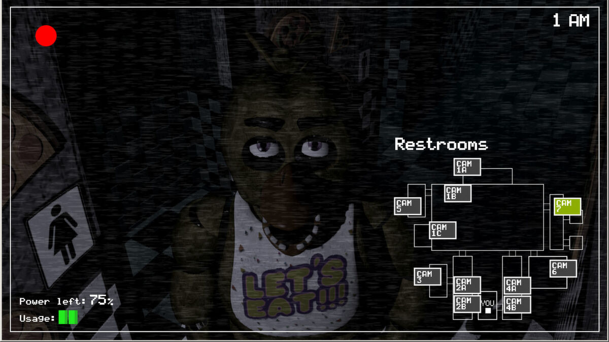 Camera Monitor/Gallery, Five Nights at Freddy's Wiki