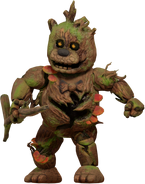 Una de las posibles poses de Woodland Toy Freddy al espiar al jugador