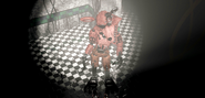 Withered Foxy alone in Parts/Service, brightened and saturated for clarity.