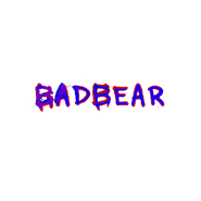 "Badbear" spray paint.