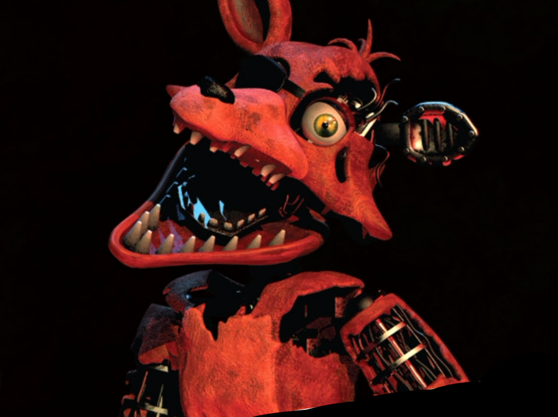 Withered Foxy on the loose - FNAF 2 Doom Remake Android (Night 2) 